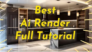 Free Ai Render Full Tutorial, improve rendering quality, get design variation and more