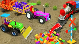 Top the most creatives science projects part | DIY mini tractor trolley heavy truck | Fun Farm