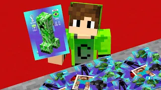Consegui as Figurinhas da Copa dos MOBS do Minecraft!