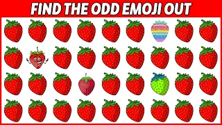 How Good Are Your Eyes #7  l Find The Odd Emoji Out l Emoji Puzzle Quiz