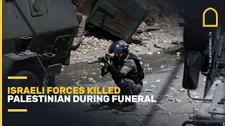 Israeli forces killed Palestinian during funeral