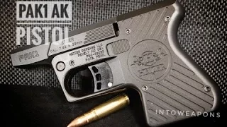 Heizer Defense 7.62x39 PAK1 Pistol First Shots