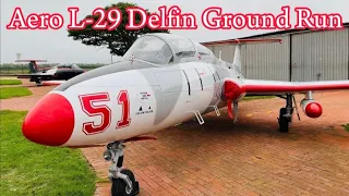 Aero L-29 Delfin Ground Run - 17 March 2023 | Hangar 51 Aviation | Port Elizabeth #hangar51