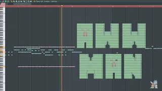 How Does Aw Man Sounds Like - MIDI Art