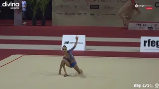 Alma Martín (Prat Cor Blau, CAT) ALEVÍN 2012 MAZAS 🥉Nacional Base Individual GR 2023