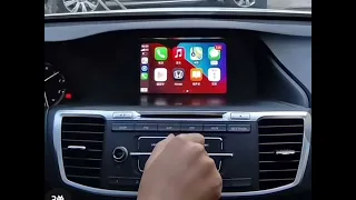 2013 14 15 16 17 Honda Accord Sport with wireless Apple carplay in MID display