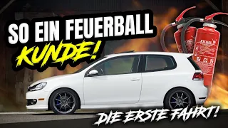 Deutschlands feurigster Golf! Probefahrt abgebrochen?! Zu krass für die Straße!