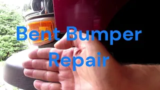 How to Straighten a Bent Bumper