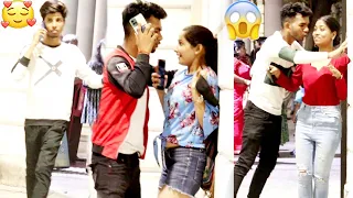 #Romantic #Accidentally Takkar Prank On Cute 🥰Girls | Epic Reaction😱 | #Anshul Yadav