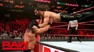 Seth Rollins vs. Drew McIntyre - WWE World Cup Qualifying Match: Raw, Oct. 15, 2018