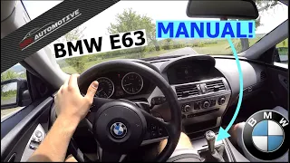 2004 | BMW 630i Manual (E63) POV Test Drive + Acceleration 0 - 200 km/h
