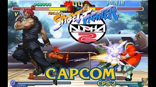 Street Fighter Alpha 2 Expert Difficulty Akuma(Gouki) No Lose Playthrough