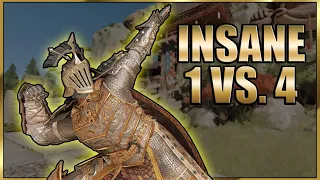 The most Insane 1 vs. 4 you see in a while with Lawbringer | #ForHonor