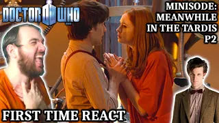 FIRST TIME WATCHING Doctor Who | Season 5 Minisode: Meanwhile in the TARDIS Part 2 REACTION