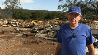 Fazendeiro gaúcho relembra sua luta frustrada contra a força das águas | AFP