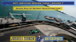 🔴 IndyCar | 2023 | Round 7 | #DetroitGP | Qualifying Live