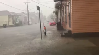 '100-year storm' strikes New Orleans as city already braces for tropical weather