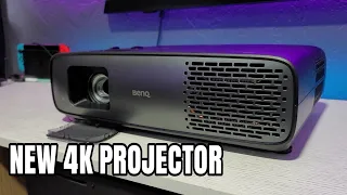 BenQ HT4550i 4k Projector Unboxing and First Impressions