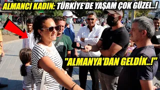 Almancı kadın bir anda araya girip "Türkiye'de yaşam daha kolay" deyince tartışmalı anlar yaşandı..!