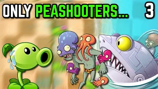 Can you beat Plants vs. Zombies 2 with ONLY PEASHOOTERS? FINALE Part 3