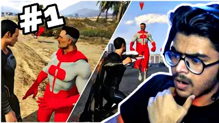 Black Superman VS Omni-Man | Killing Fake Supermans #1 GTA 5 HINDI