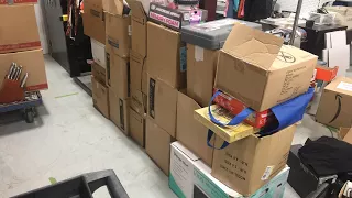 4/25/18 storage auction - units 2 and 3 unboxing