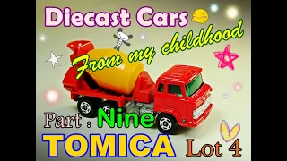 Diecast Cars from My Childhood - Pt.9 Tomica Lot 4