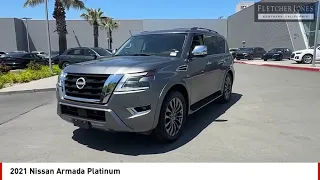 2021 Nissan Armada Fremont CA U3783R