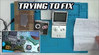 Trying to FIX: Nintendo GameBoy Advance SP that doesn't CHARGE