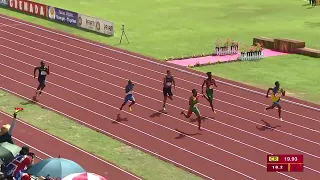 CARIFTA Games 2024 Grenada | Boys 200 Meter Dash Under 20 Heat 3