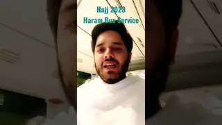 Hajj 2023 | Haram Free Bus Service @Saudiatravel7865#saudiarabia #hajj2023 #shortsfeed #arab