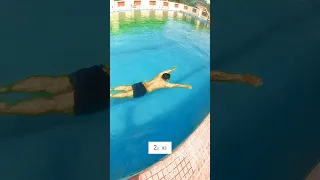 My Friend Swimming after 10 Years with No Practice, No Goggles, No Cap - Swimming Tips #swimming