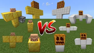 All Iron Golems vs All Piglins