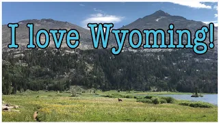 Big Sandy Lake in the Wind River Mountains, Wyoming