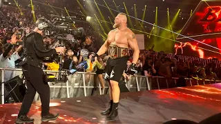 WrestleMania 38 - " Roman Reigns vs Brock Lesnar " - Brock Lesnar - Entrance