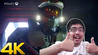 [4K] E3 2019 - HALO 6 INFINITE DISCOVER HOPE TRAILER REACTION (Xbox E3 2019 Halo India)