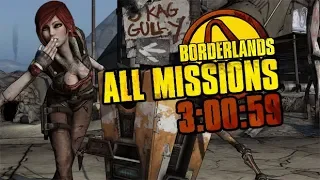 Borderlands Speedrun All Missions in 3:00:59