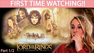 LORD OF THE RINGS: THE FELLOWSHIP OF THE RING  | FIRST TIME WATCHING | MOVIE REACTION (PART 1/2)