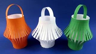 How to make lantern out of paper