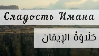 15) Сладость Имана (حلاوة الإيمان)