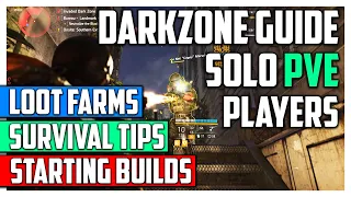 Darkzone Guide for Solo PvE Players! The Division 2 Season 10.
