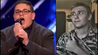 Christian Gaurdino: Humble 16-Year-Old Is Awarded Golden Buzzer Reaction - America's Got Talent 2017