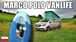 Mercedes-Benz Marco Polo - vanlife w polskich winnicach (PL) - test i jazda próbna