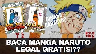 MAU BACA MANGA NARUTO LEGAL GRATIS!? YUK KEPOIN!