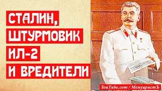 Сталин, штурмовик Ил-2 и вредители