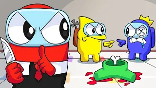 Rainbow Friends, pero son AMONG US?! (Animación)