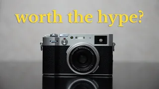 No bs 1 year review of the Fujifilm X100V