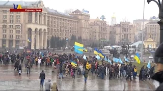 В Киеве провели Марш солидарности с крымскотатарским народом