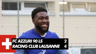 FC Azzurri Lausanne 2-4 FC Racing Club Lausanne | 2ème ligue journée 14