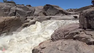 Orange river flooded -Augrabies falls 2021| Gariep dam South Africa full and overflowing at 119%